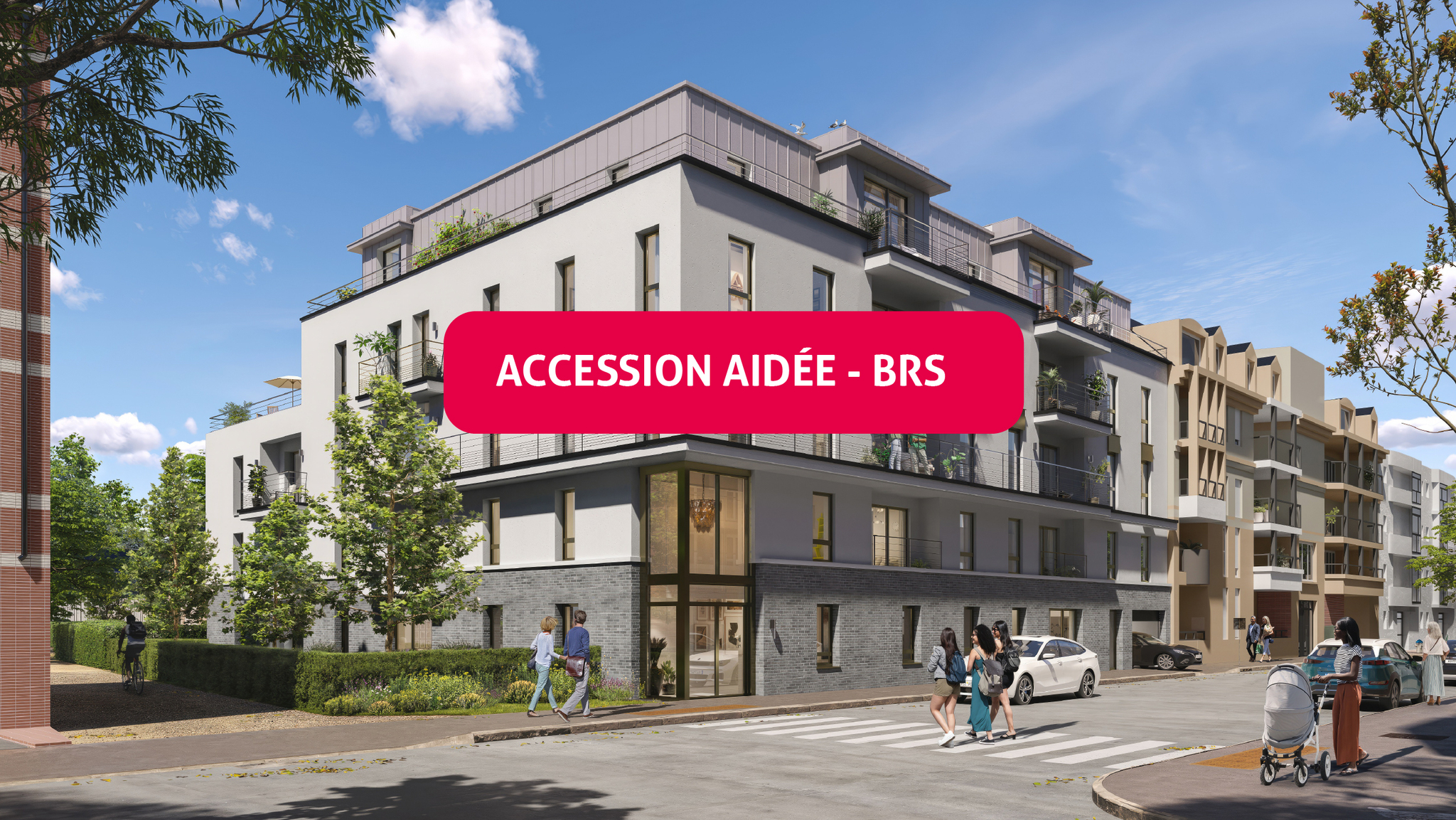 Programme immobilier neuf LADY - Accession Aidée BRS
